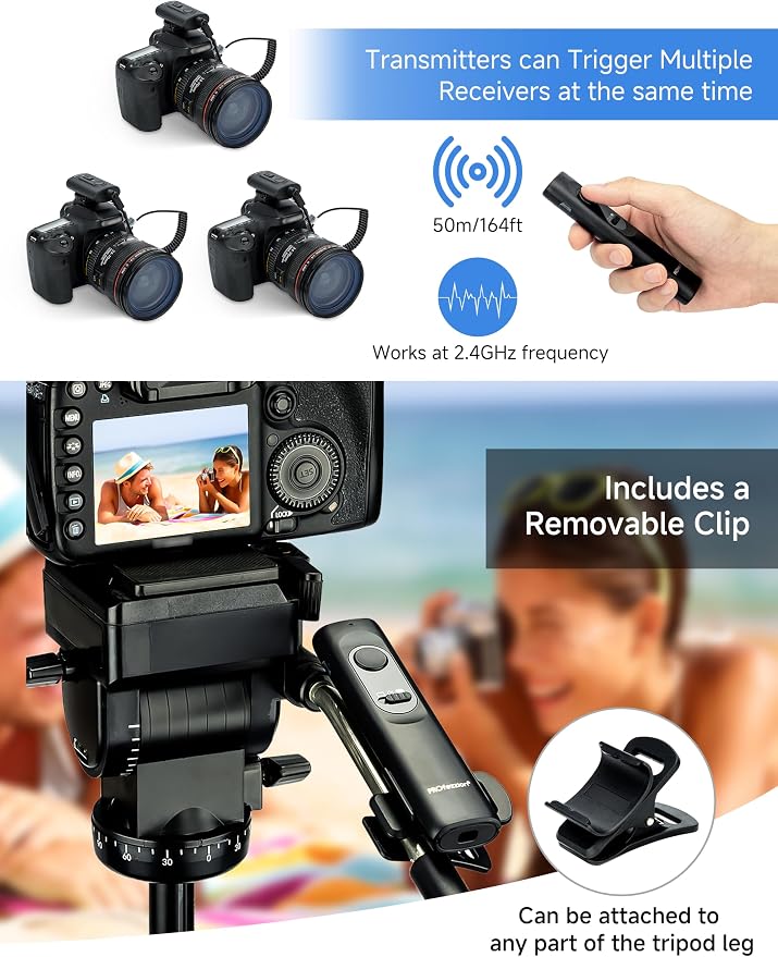 PROfezzion Wireless Shutter Release Remote Control - Image 5