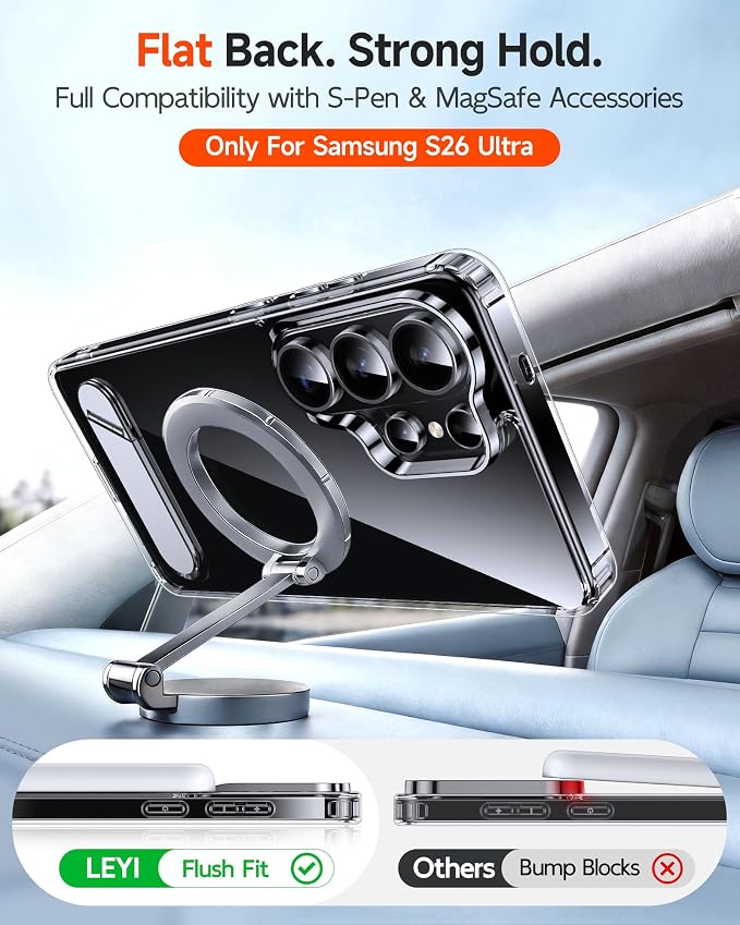LeYi for S26-Ultra Case Clear - Image 3