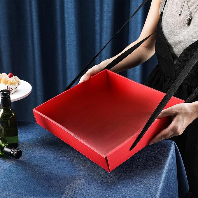 Junkin 2 Pcs Snack Trays with Strap Wearable Party Serving Tray Foldable - Image 6