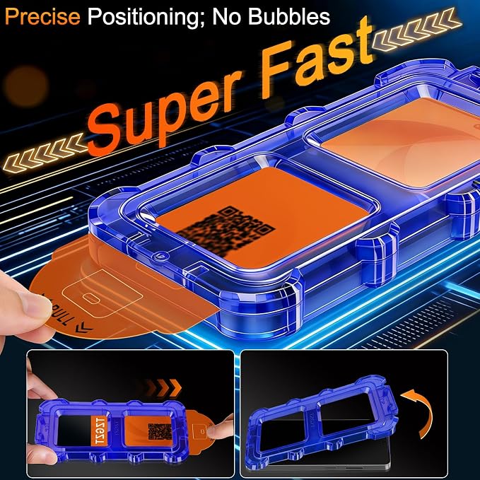 TZGZT 3 Pack Screen Protector for Samsung Galaxy S26 Ultra, 9H Tempered Glass - Image 3