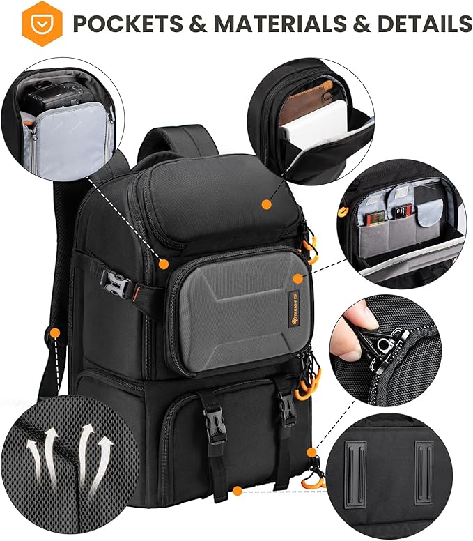 TARION Professional Camera Backpack Large - Image 6