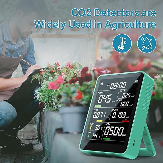 Air Quality Monitor Indoor, 13-in-1 Smart Air Quality Tester - Image 3