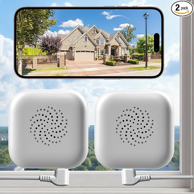 vebiliki 【2 Pack】 Window Cameras by vebiliki