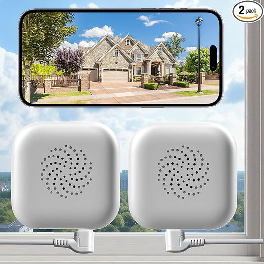 vebiliki 【2 Pack】 Window Cameras by vebiliki