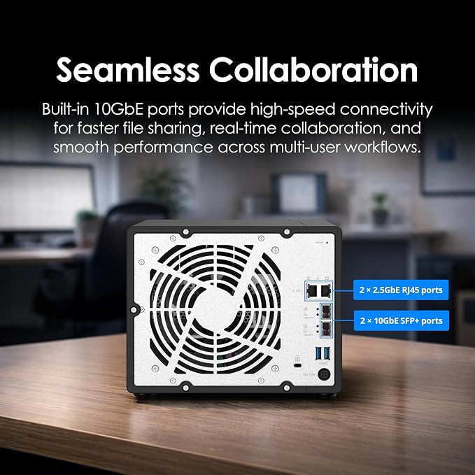 QNAP TS-932PX-4G 5+4 Bay High-Speed NAS - Image 4