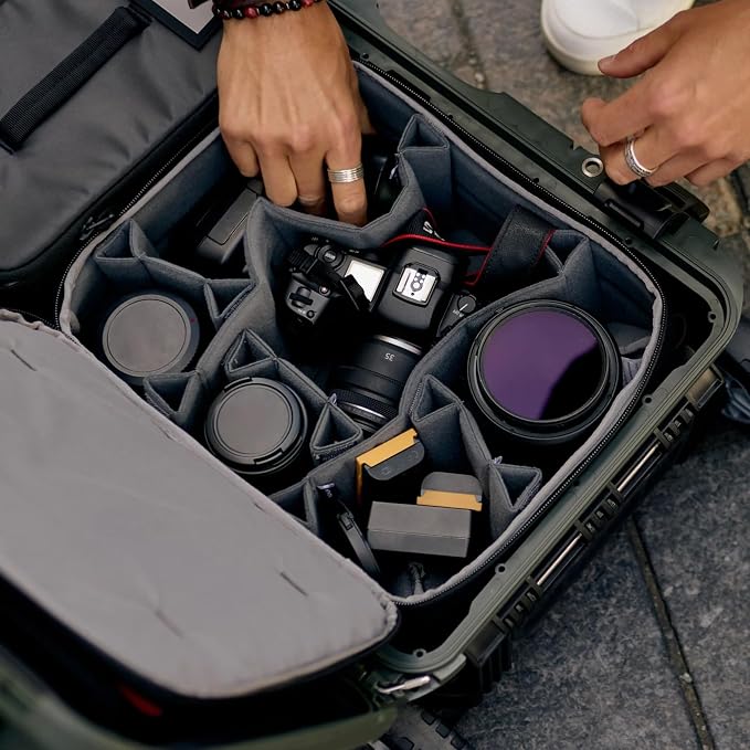 NANUK N-Cubik 13M Camera Bag Insert – Medium Water-Resistant Cube – Shockproof - Image 8