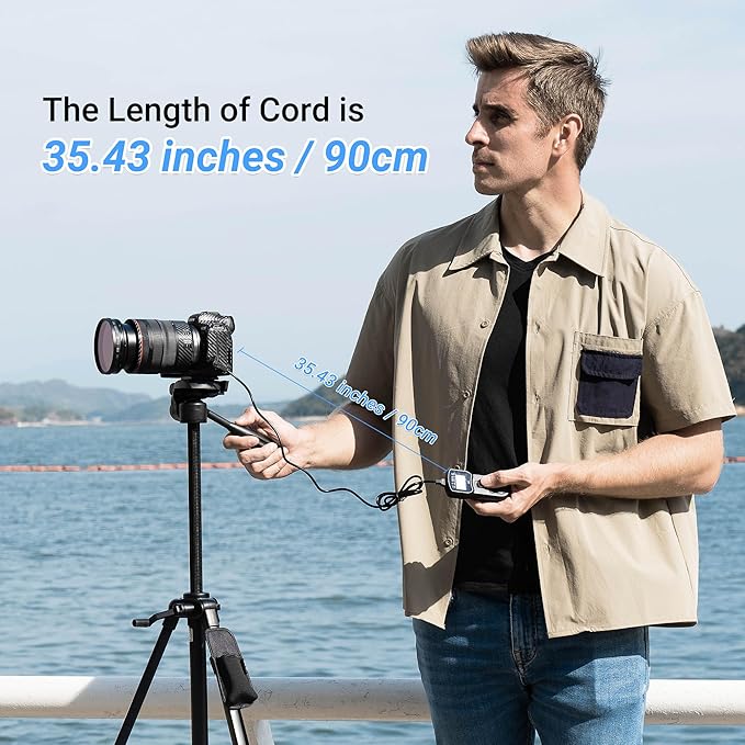 JJC Intervalometer Timer Remote Shutter Release Time Laspe - Image 5