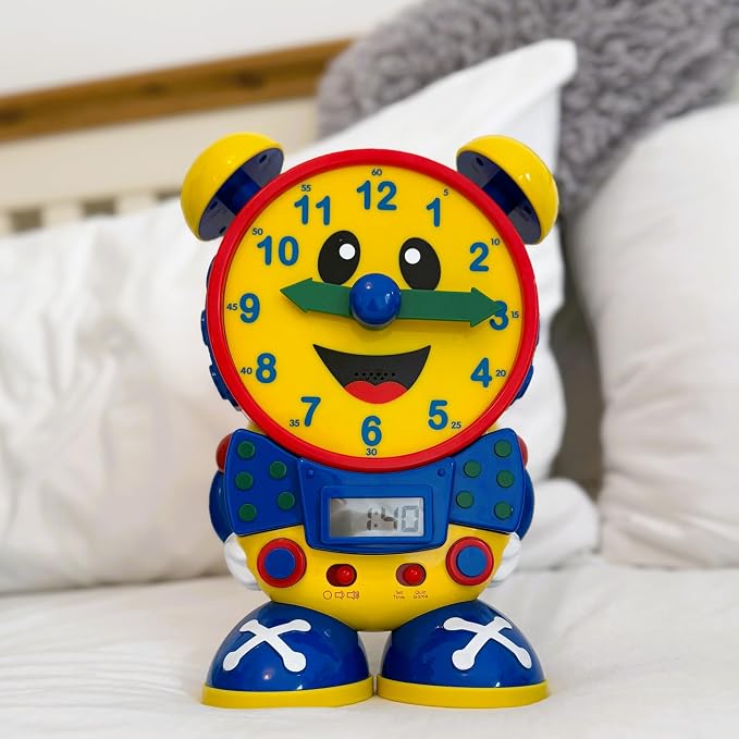 The Learning Journey Telly The Teaching Time Clock, Electronic Analog & Digital - Image 6
