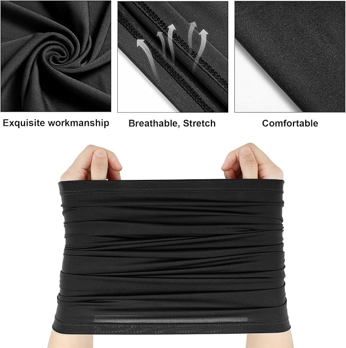 Geyoga 6 Pieces Summer UV Protection Cooling Neck Gaiter Face Clothing Neck - Image 5