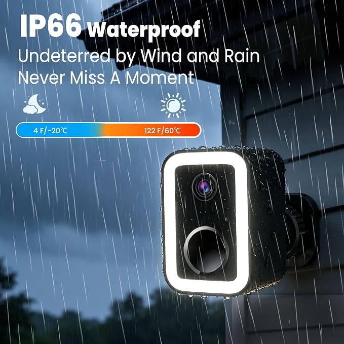 2026 Upgraded 2K Security Cameras Wireless Outdoor, AI Motion Detection & - Image 4