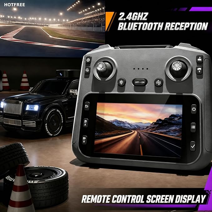 1/24 FPV RC Drift Car with HD Camera, 4WD Remote Control Car with Screen - Image 7