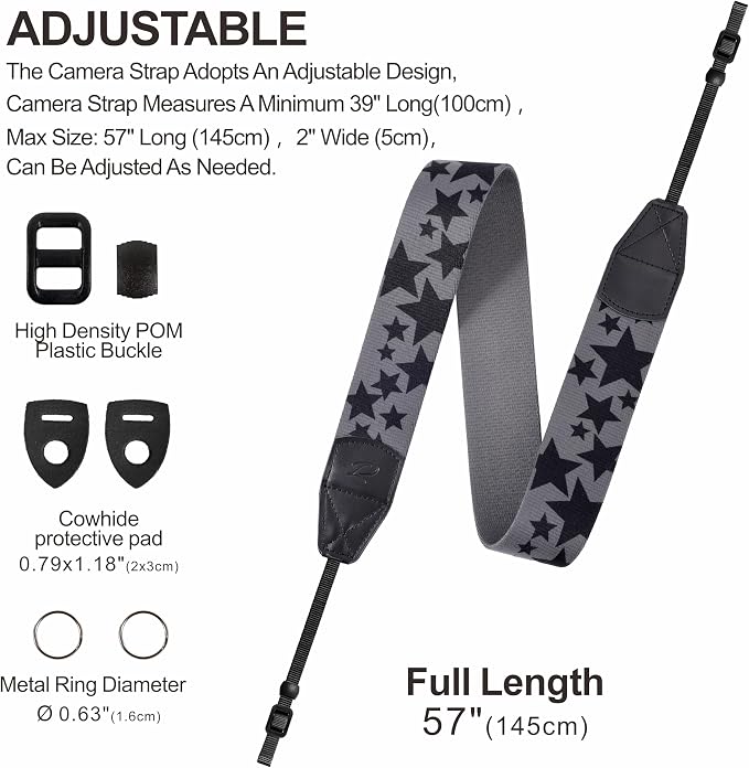 Padwa Lifestyle Pentagram Camera Strap - Image 4
