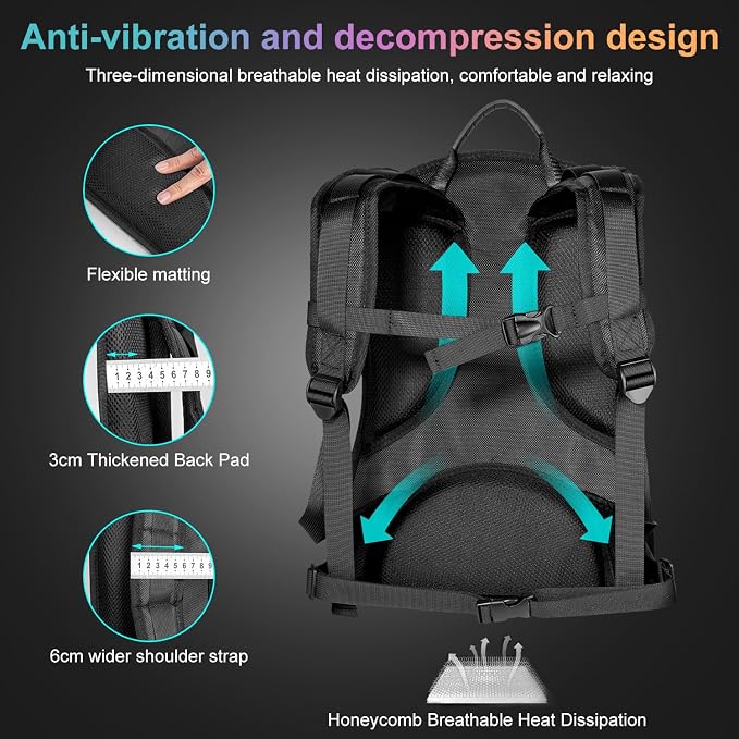 FOMITO BB-03 V-Mount Battery Backpack Vest, Man-Portable Camera Rig - Image 5