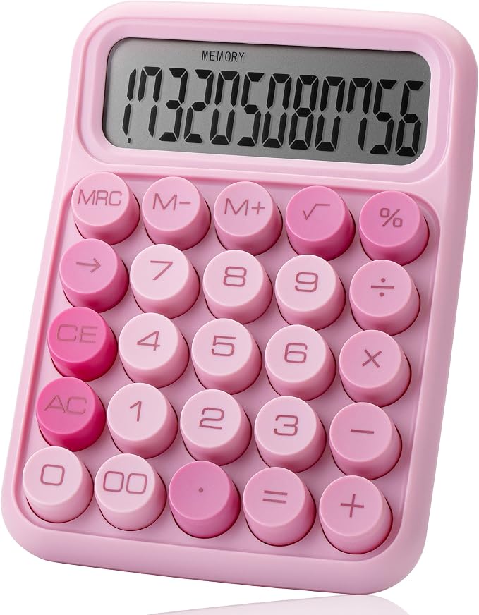 Mr. Pen- Mechanical Switch Calculator, 12 Digit Large LCD Display, Mechanical by MrPen