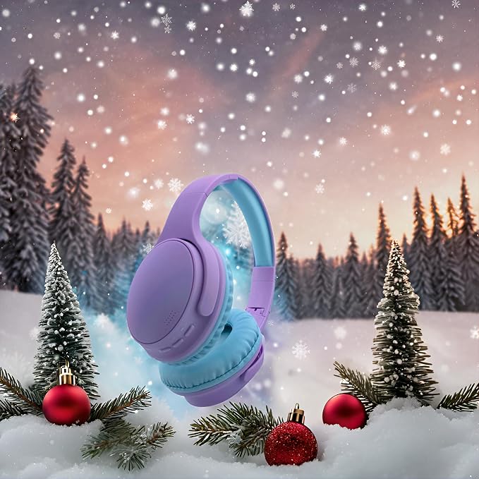 Kids Wireless Headphones, Over Ear Toddler Headphones Foldable - Image 3