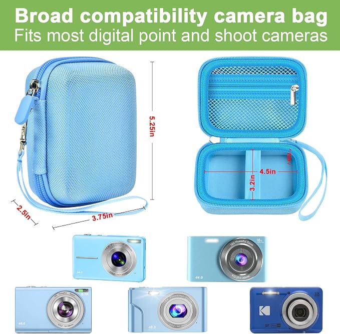 ALKOO Case Compatible with CAMKORY Digital Camera/for VAHOIALD FHD 1080P - Image 3