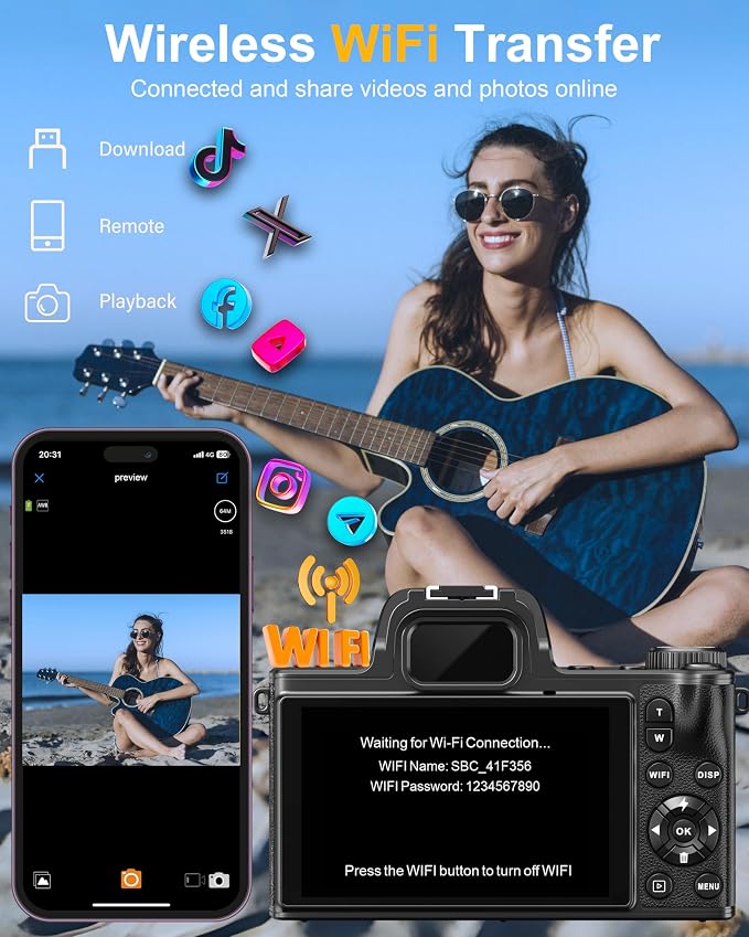 True 4K Digital Camera for Photography - Image 5