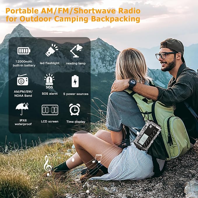 Eoxsmile Emergency Radio 12000mAh - Image 7