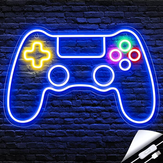 Kavaas Gamer Neon Sign, Game Controller LED Sign by Kavaas