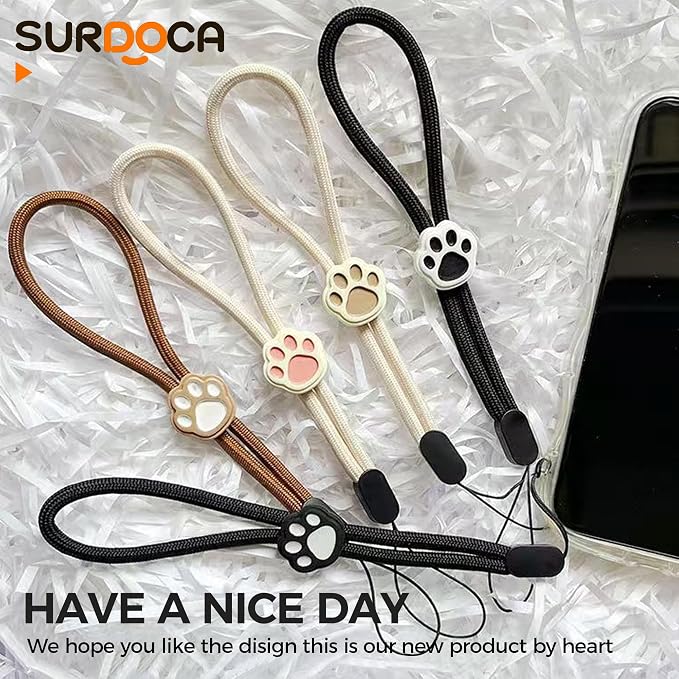 SURDOCA Adjustable Phone Lanyard, Camera Wrist Strap, Nylon Wrist Lanyard - Image 8
