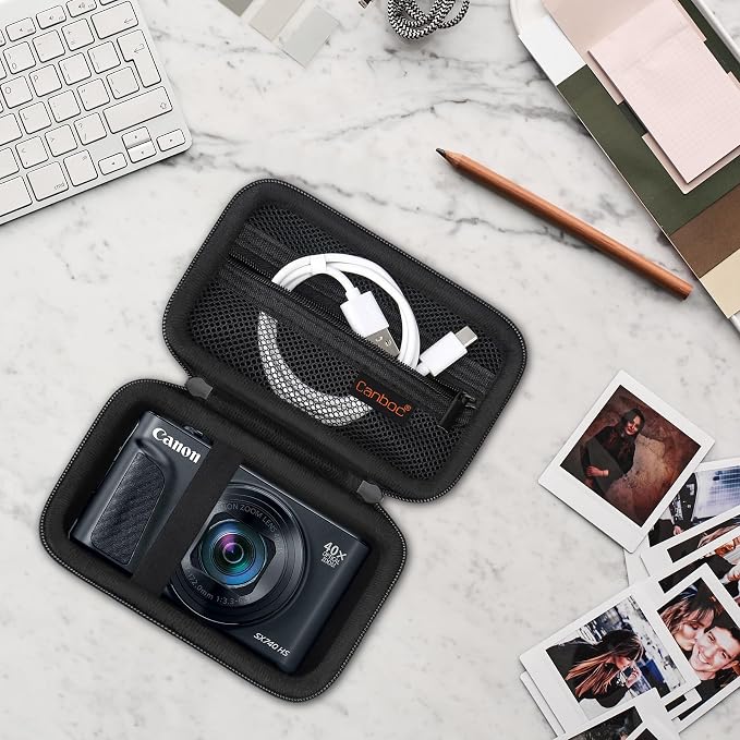 Canboc Carrying Case for Canon PowerShot SX740/ SX730/ SX720/ SX620/ G7X Mark - Image 7