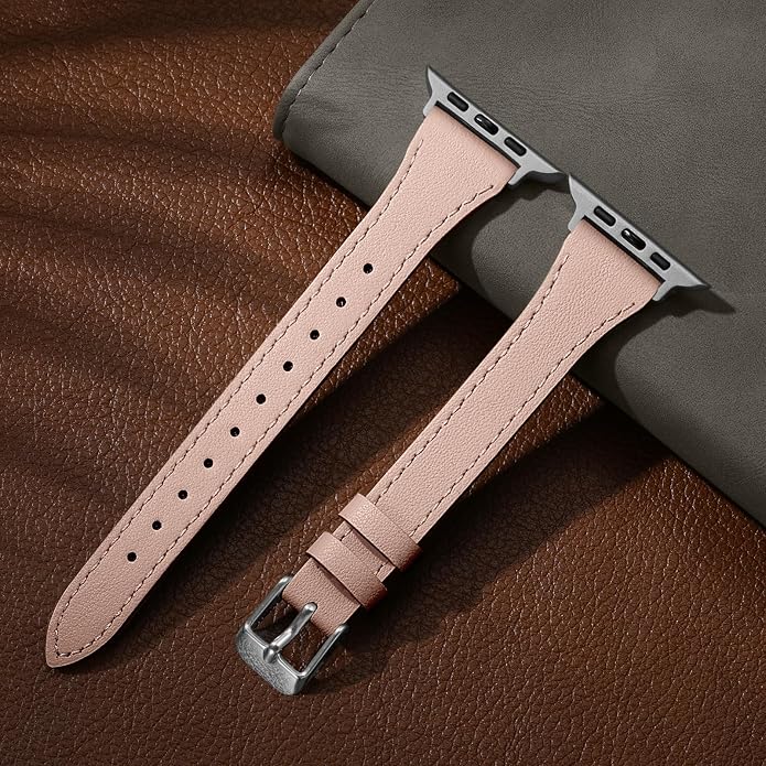 Charlam Slim Leather Band Compatible - Image 5