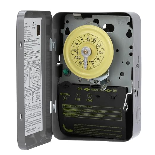 Intermatic T101 24-Hour Mechanical Timer Switch - 120V SPST - Image 2