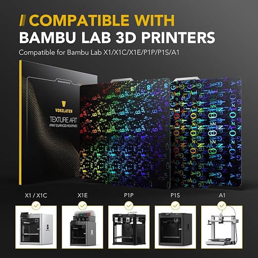3D Printer Build Plate for Bambu Lab X1 X1C X1E P1P P1S A1, 3D Printer - Image 6