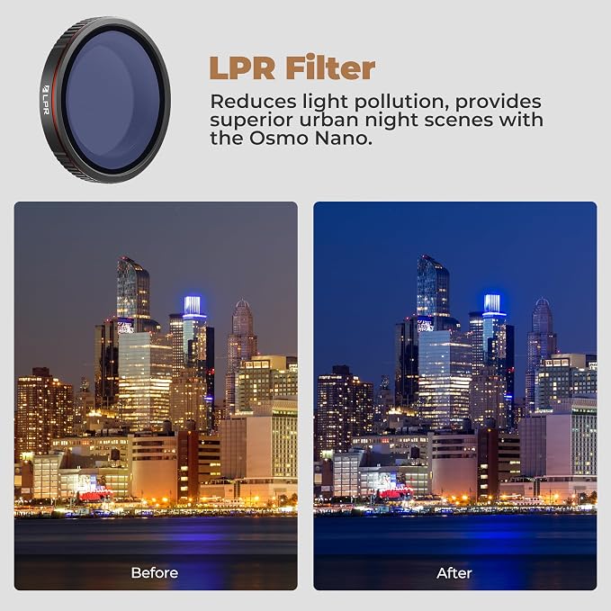 Freewell LPR Filter for DJI Osmo Nano – Clears Night Skies - Image 2
