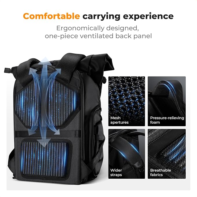 K&F CONCEPT Camera Backpack, Camera Bag - Image 3