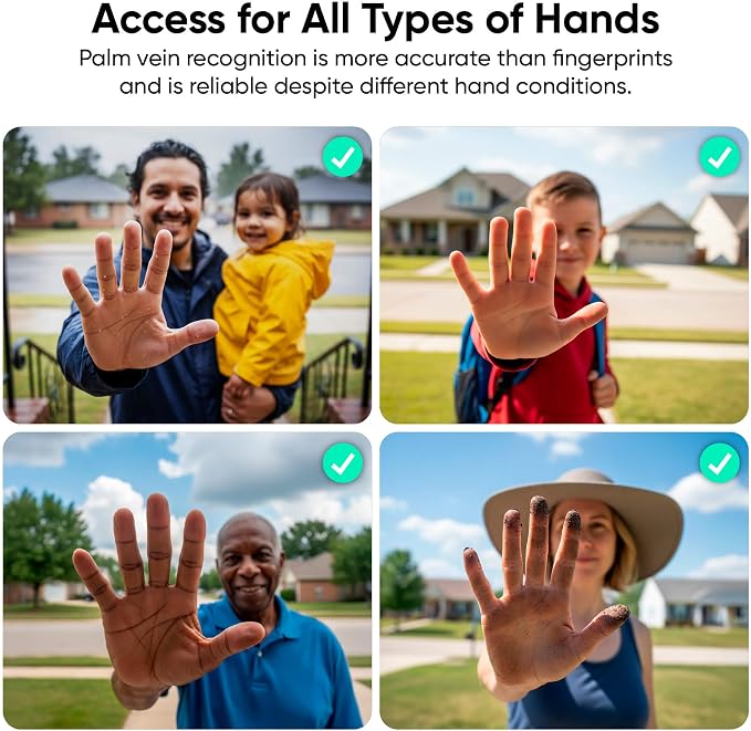 Wyze Palm Lock, Smart Door Lock - Image 8