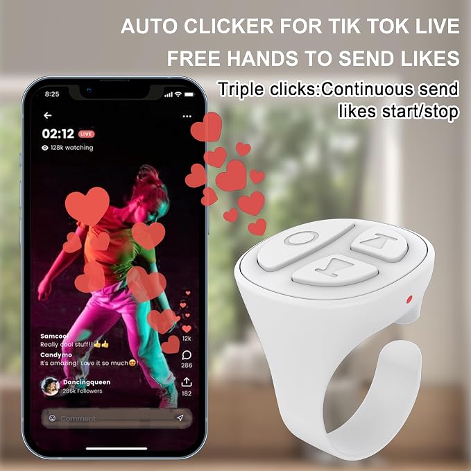 Tiktok Scrolling Ring, Scrolling Ring Remote - Image 3