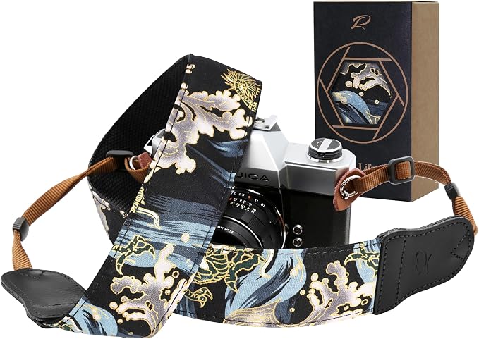 Padwa Lifestyle Blue Wave Camera Strap by PadwaLifestyleCameraStrap