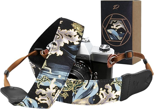 Padwa Lifestyle Blue Wave Camera Strap by PadwaLifestyleCameraStrap