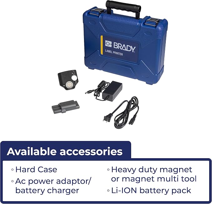 Brady M210-LAB Portable Label Printer, 9.5 in H x 4.5 in W x 2.5 in D - Image 8