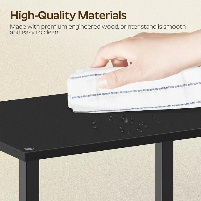YATINEY Desktop Printer Stand, 2-Tier Printer Table - Image 5