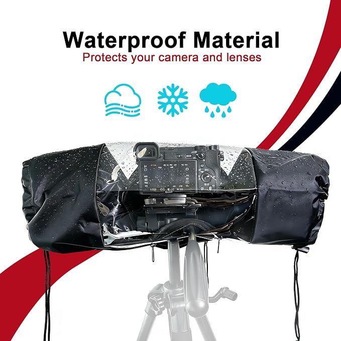 BlingKingdom Waterproof Camera Rain Cover, Professional Sleeve Dust Proof - Image 4