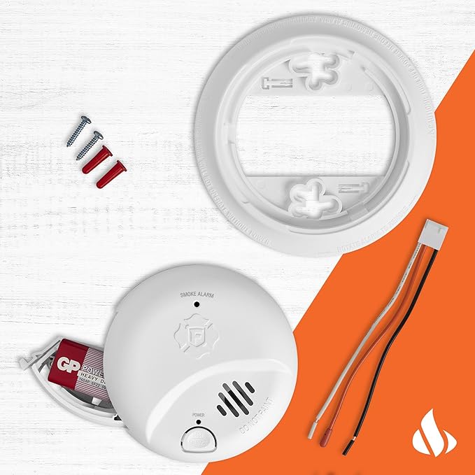 First Alert SMI100-AC, Hardwire Interconnect Smoke Alarm - Image 3