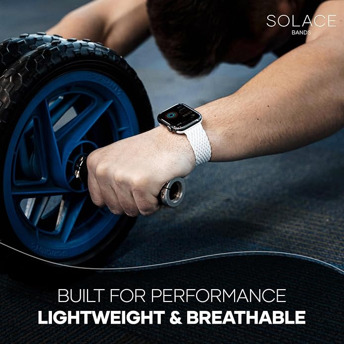 Solace Bands Imperium Adapt Wide Adjustable Nylon Braided Watch Band - Image 3