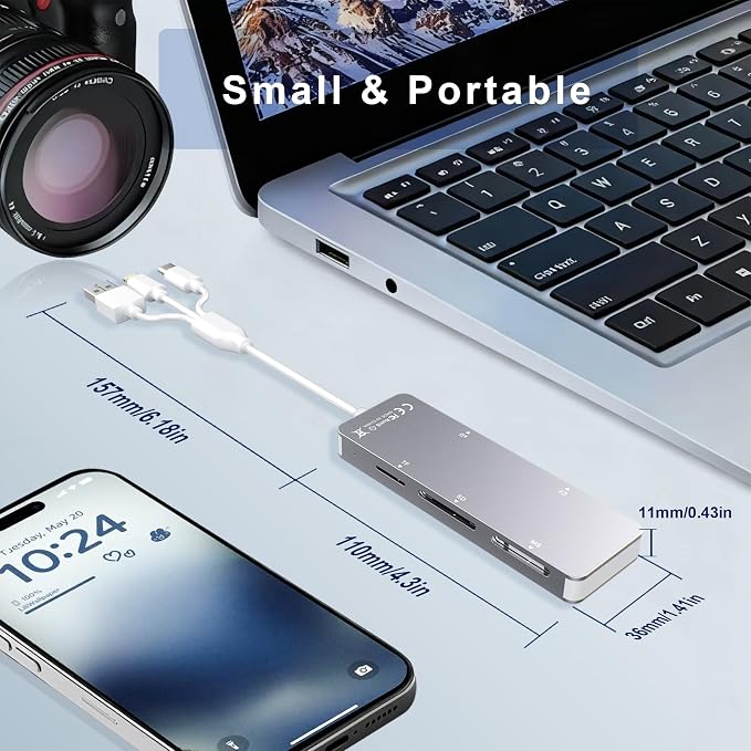 Aluminum 5-in-1 Memory Stick Pro Duo Adapter - Image 8