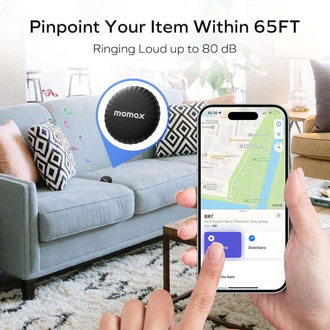 MOMAX Item Finder, Lost Key Finder Works - Image 4