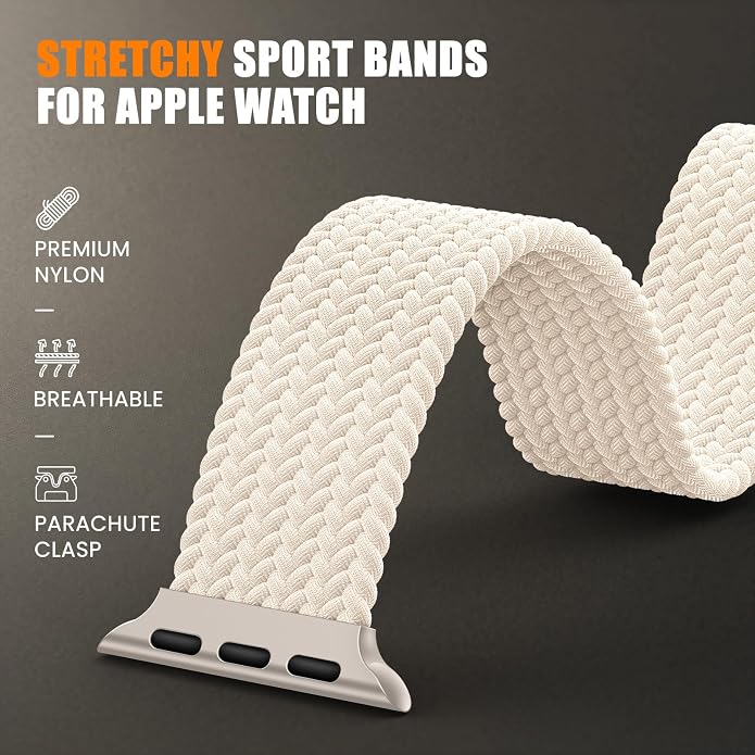Elastic Sport Band for Apple Watch Ultra 3/2/1 Bands 49mm 46mm 45mm 44mm 42mm - Image 3