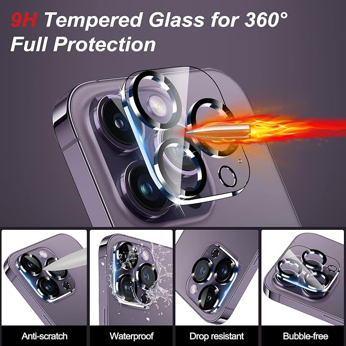WHPXJY 3-Pack Camera Lens Protector Compatible - Image 2