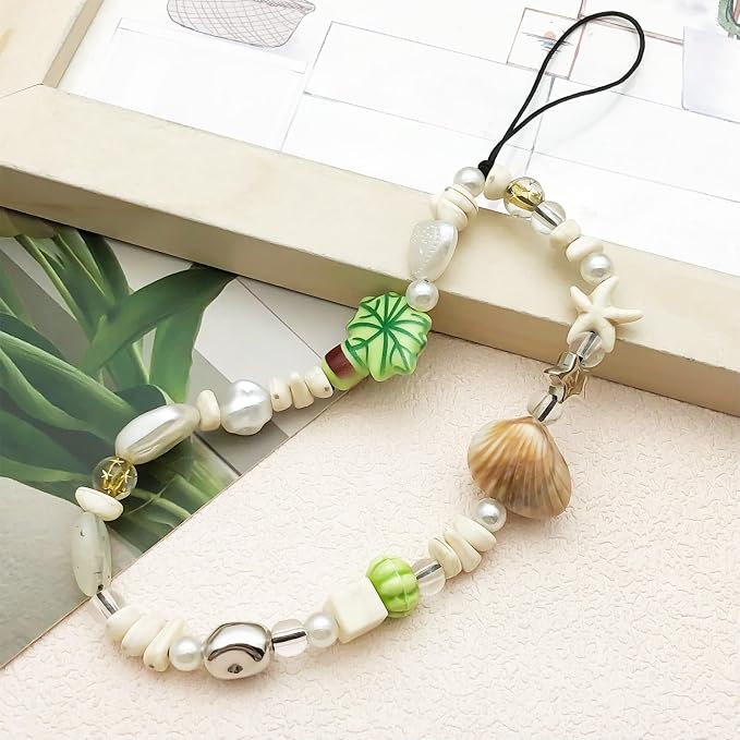 Beaded Camera Wrist Strap Cute Digital Camera Charm Lanyard Phone Chain - Image 6