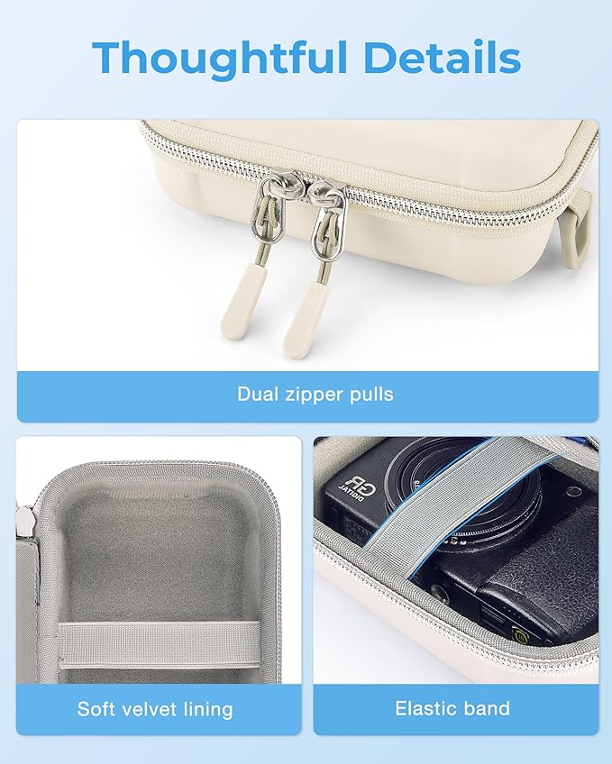 BAGSMART Digital Camera Case, Protective & Waterproof Small Camera Case - Image 6