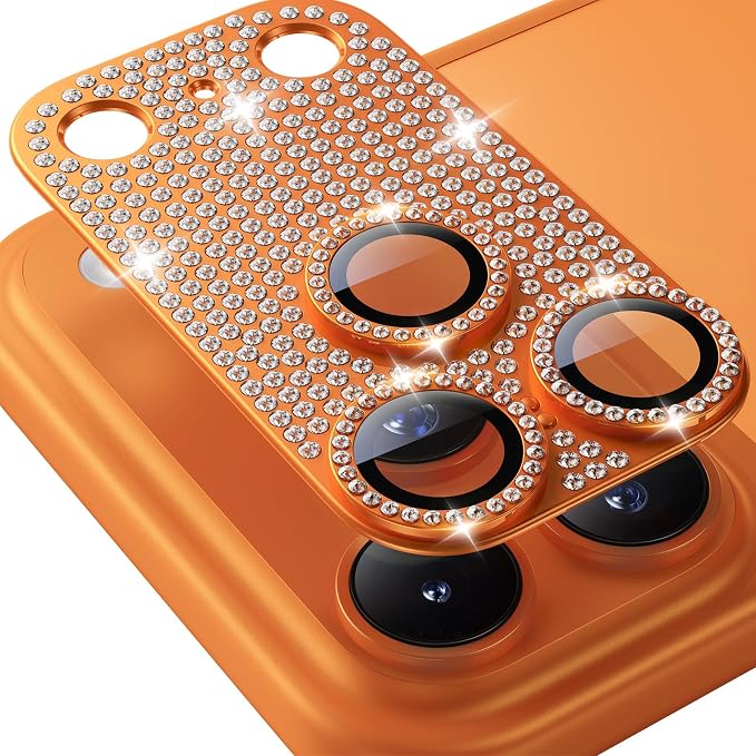 Hoerrye Bling Diamond Camera Lens Protector by Hoerrye