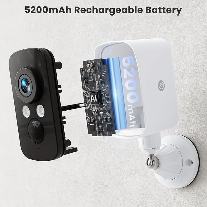 300° Pan Wireless Outdoor Security Camera, No Subscription Free 7-Day Cloud/SD - Image 9