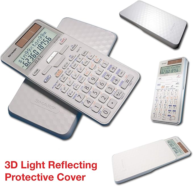 Sharp EL-531TGBDW 12-Digit Scientific/Engineering Calculator - Image 3