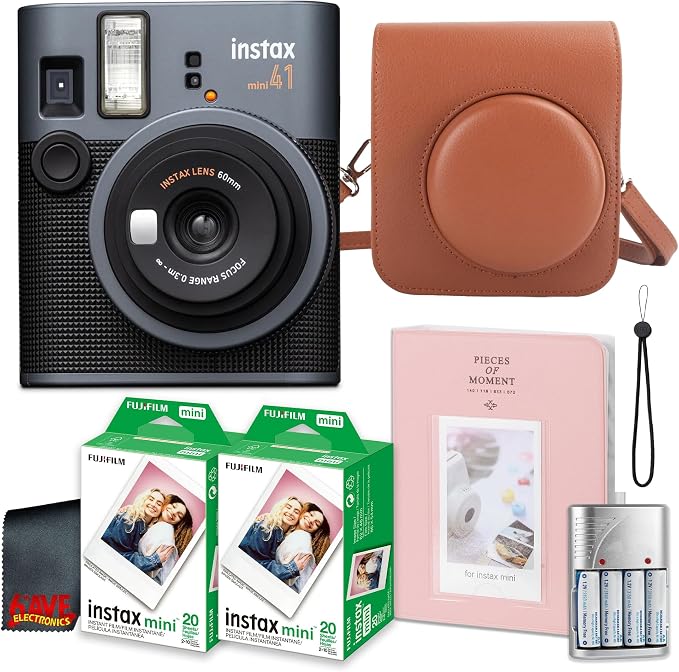 Fujifilm Instax Mini 41 Instant Camera Bundle by FUJIFILM