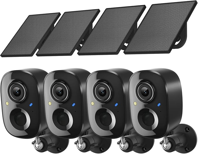 2K FHD Security Camera Wireless Outdoor Cameras by SecurityCameraBirdFeederCamera